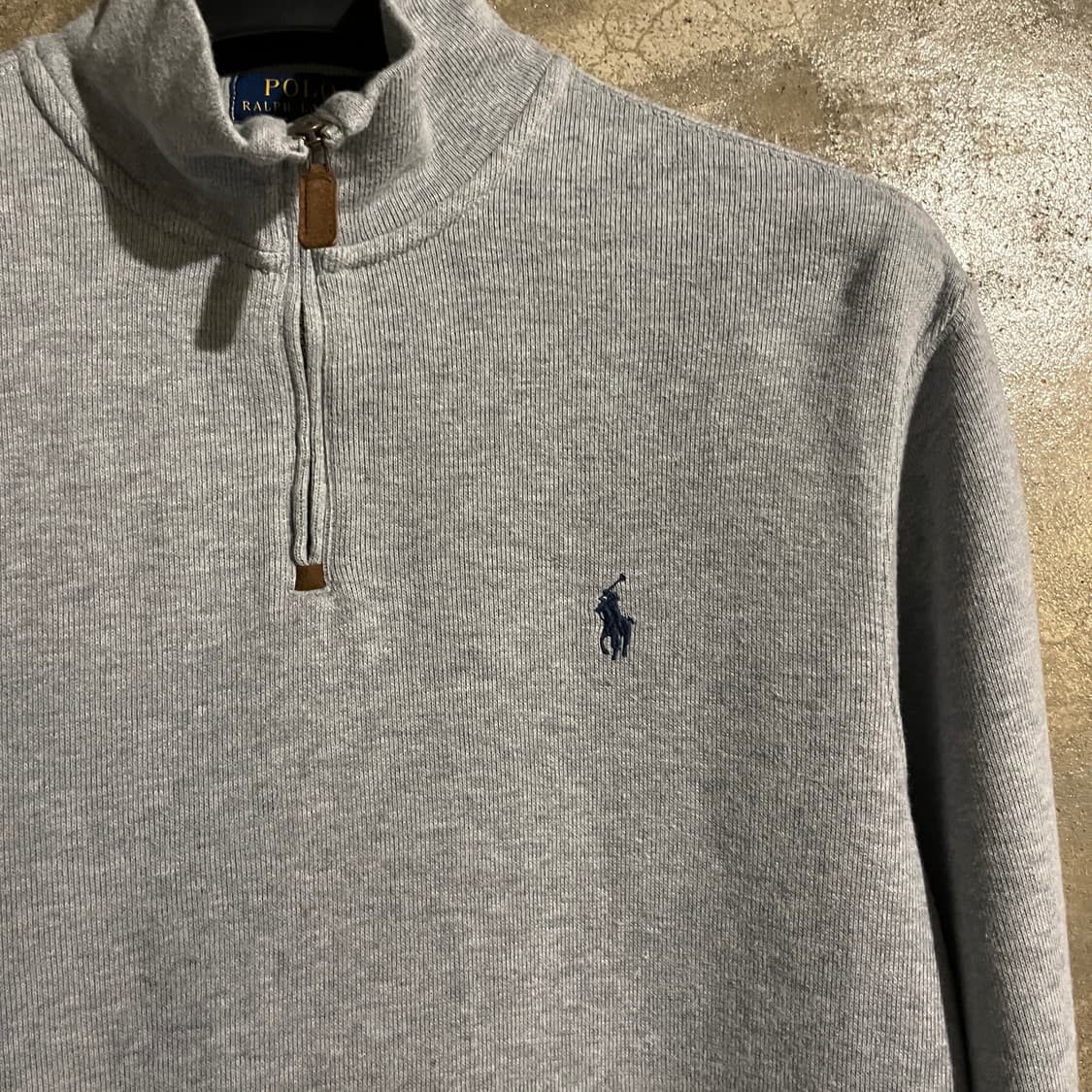 폴로랄프로렌 반집업 니트 상품이미지2