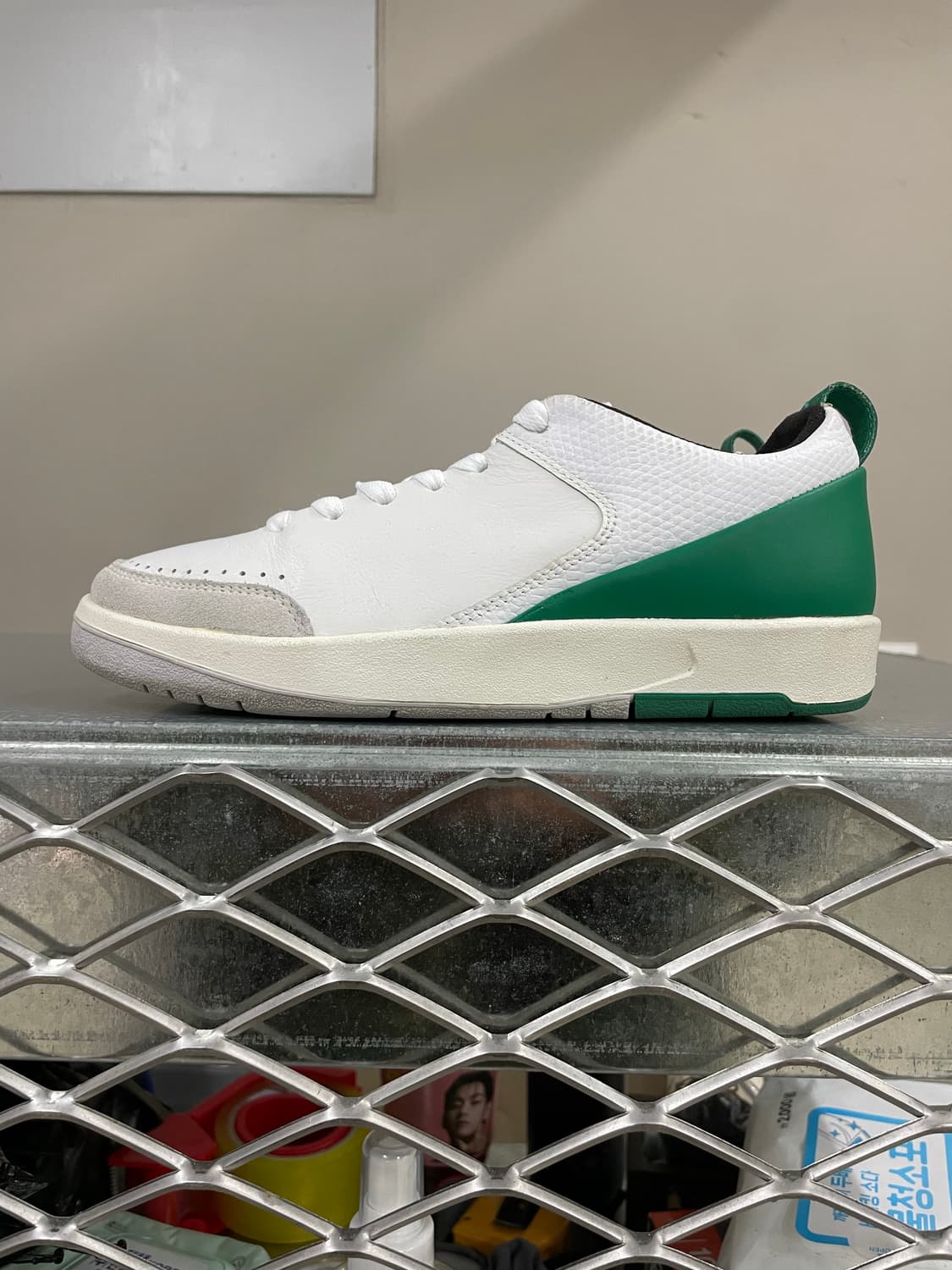 나이키 조던2 레트로 로우 그린 화이트 235 상품이미지1