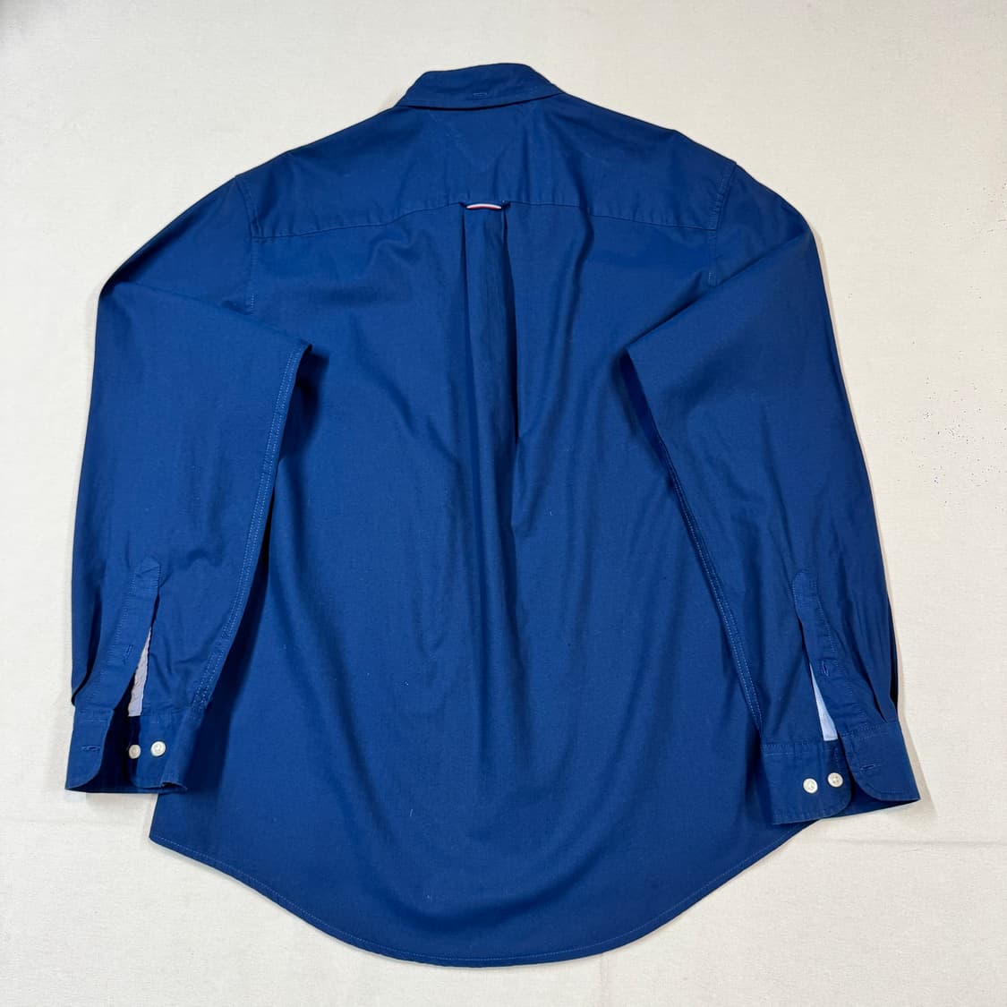 XL) 타미힐피거 네이비 솔리드 옥스포드 셔츠 상품이미지6