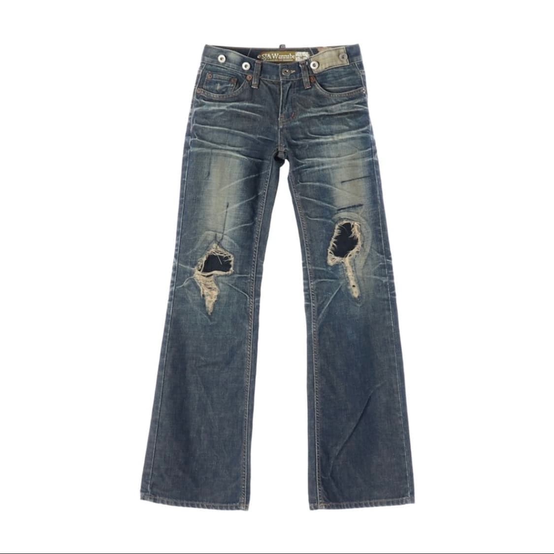 SJ WANNABE 빈티지 데님팬츠 S 상품이미지1