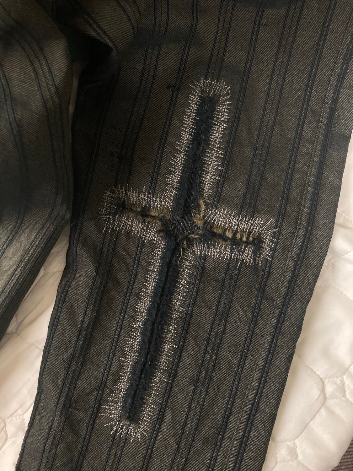 꼼데가르송 셔츠 데미지드 슬랙스 상품이미지3