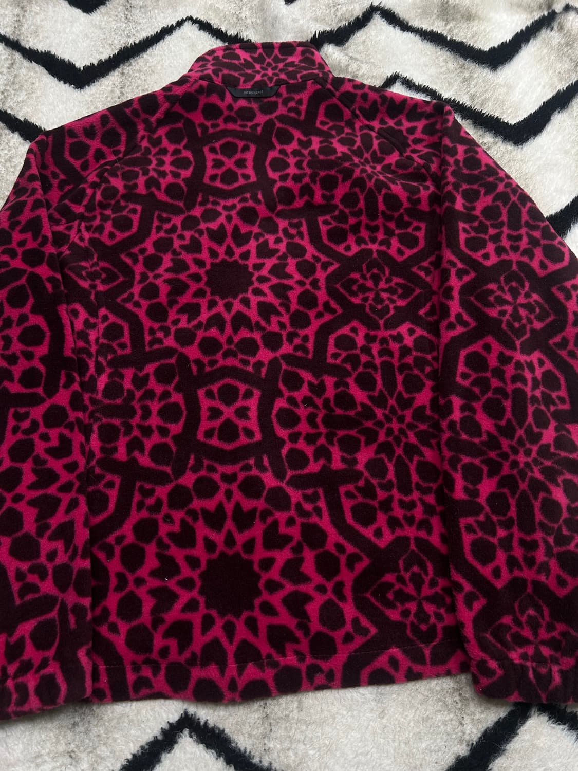 [M]컬럼비아 패턴 플리스 자켓 상품이미지4