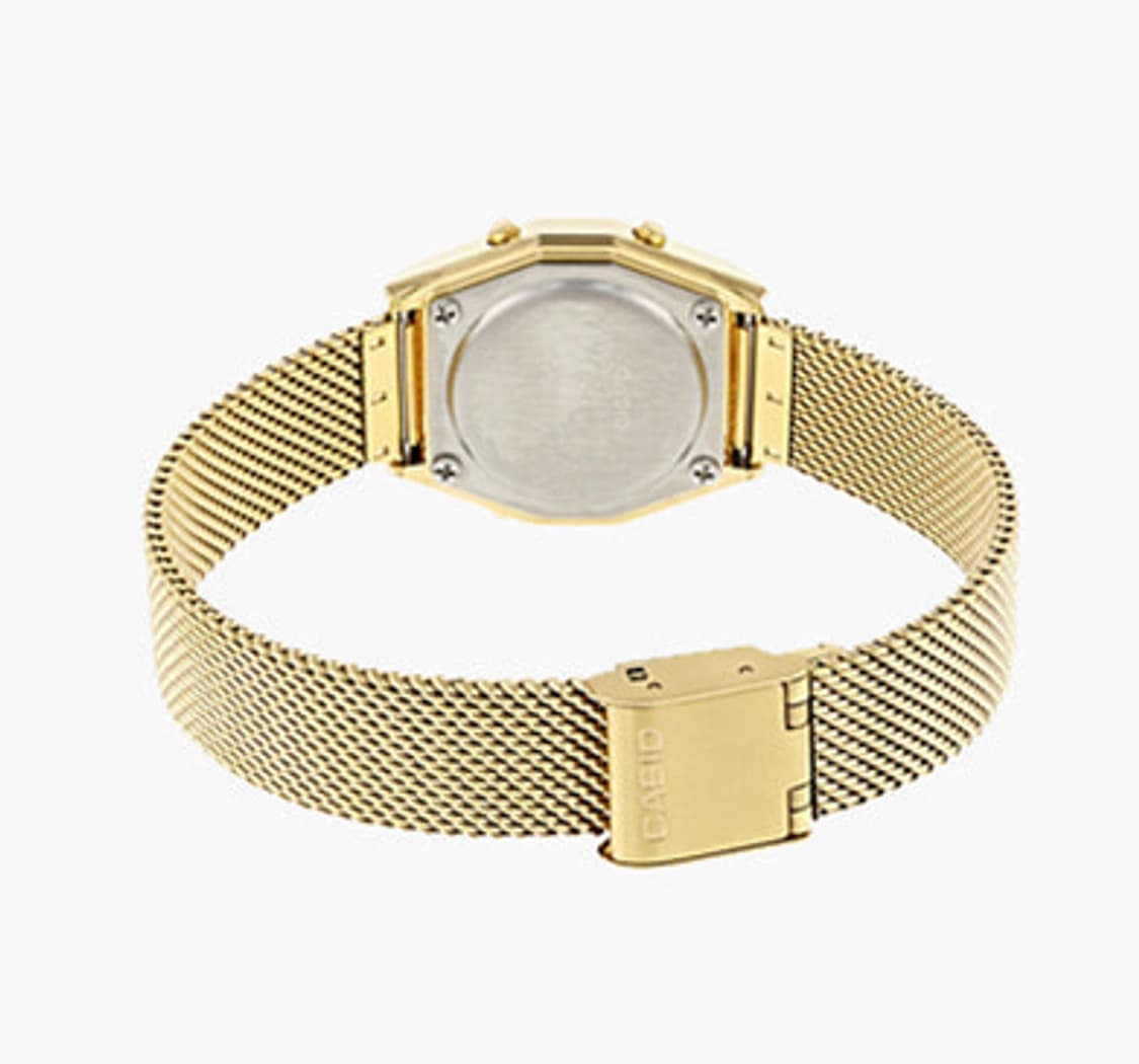 [카시오]여성 메쉬손목시계 LA690WEMY-1 판매 상품이미지2