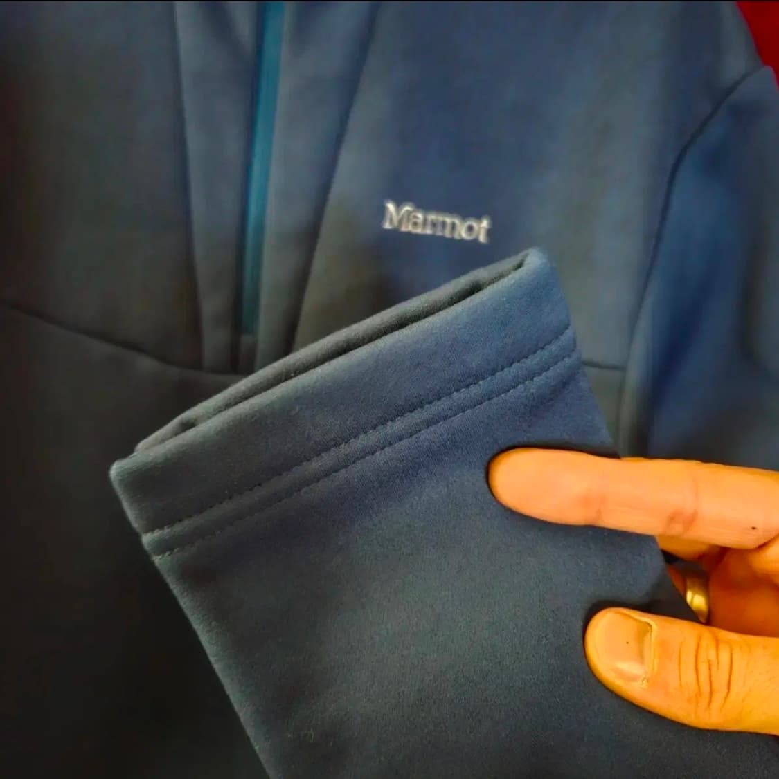 마모트(Marmot) 딥블루 기모 하프집업 100size 상품이미지6