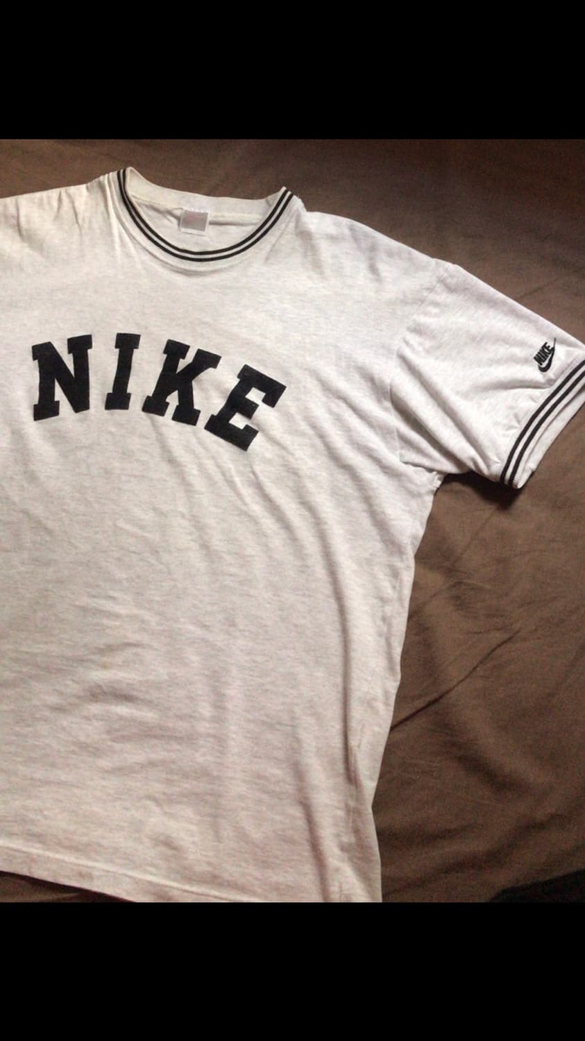 레어 90s 초반 usa Nike 빈티지 링거 티셔츠 상품이미지2