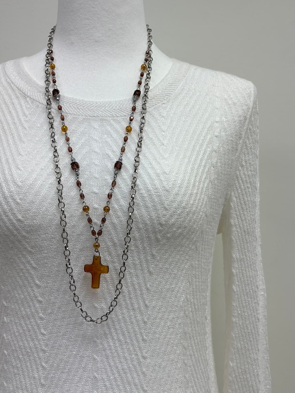 빈티지 레이어드 목걸이 상품이미지1