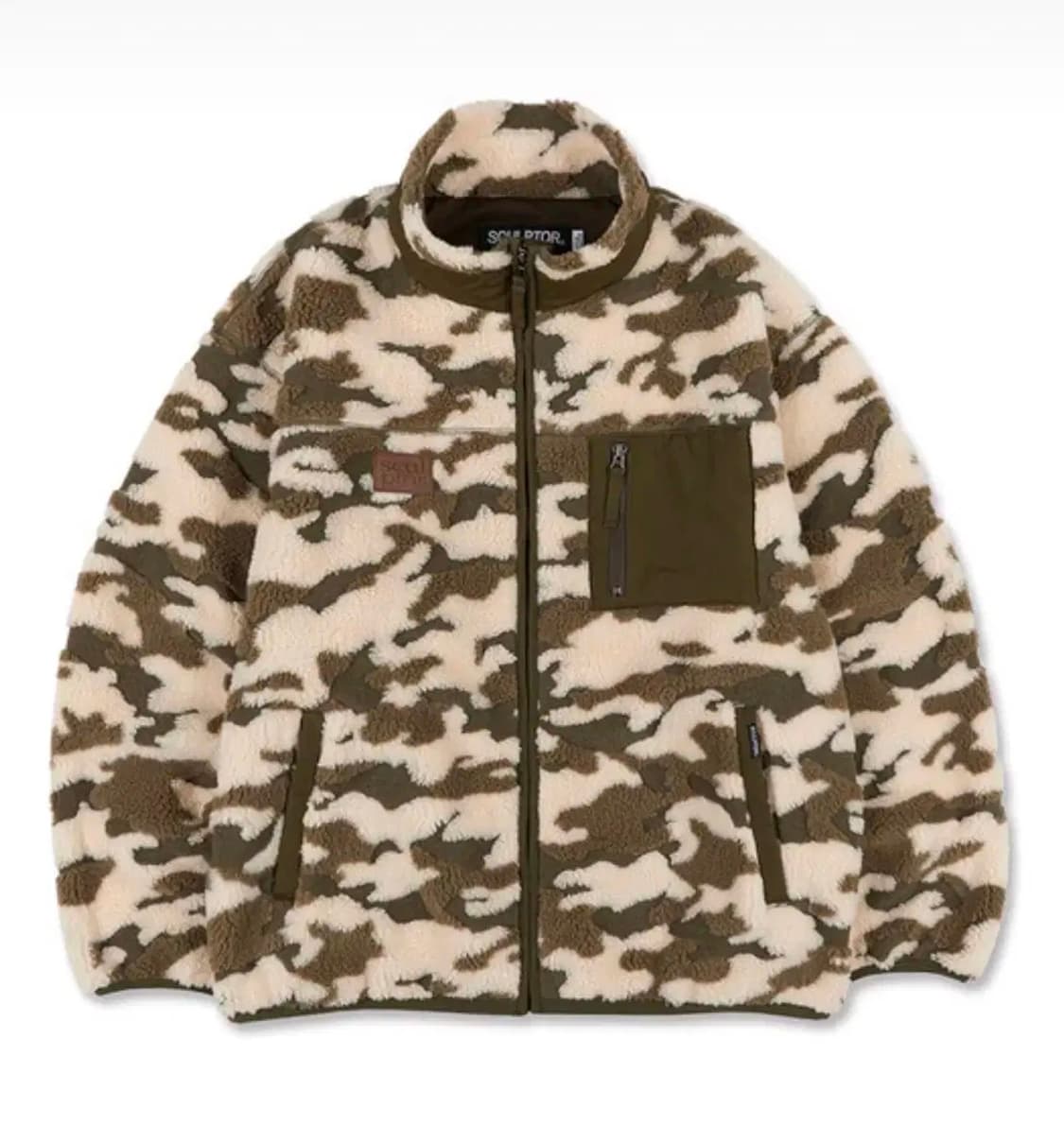 스컬프터 카모 후리스 상품이미지1