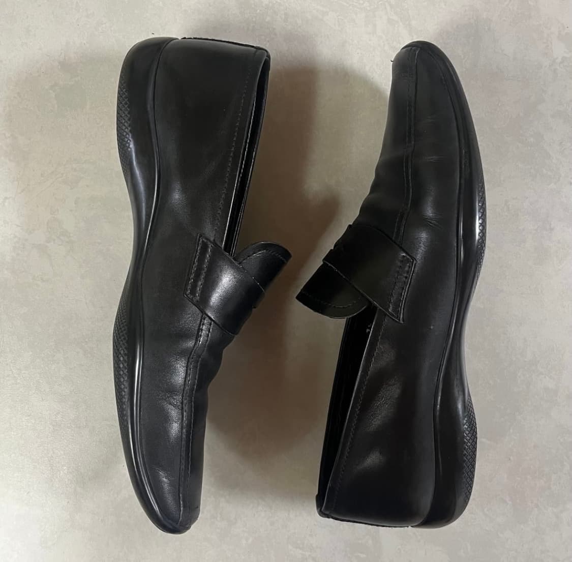 Prada Sports Square Toe Derby Shoes 상품이미지3