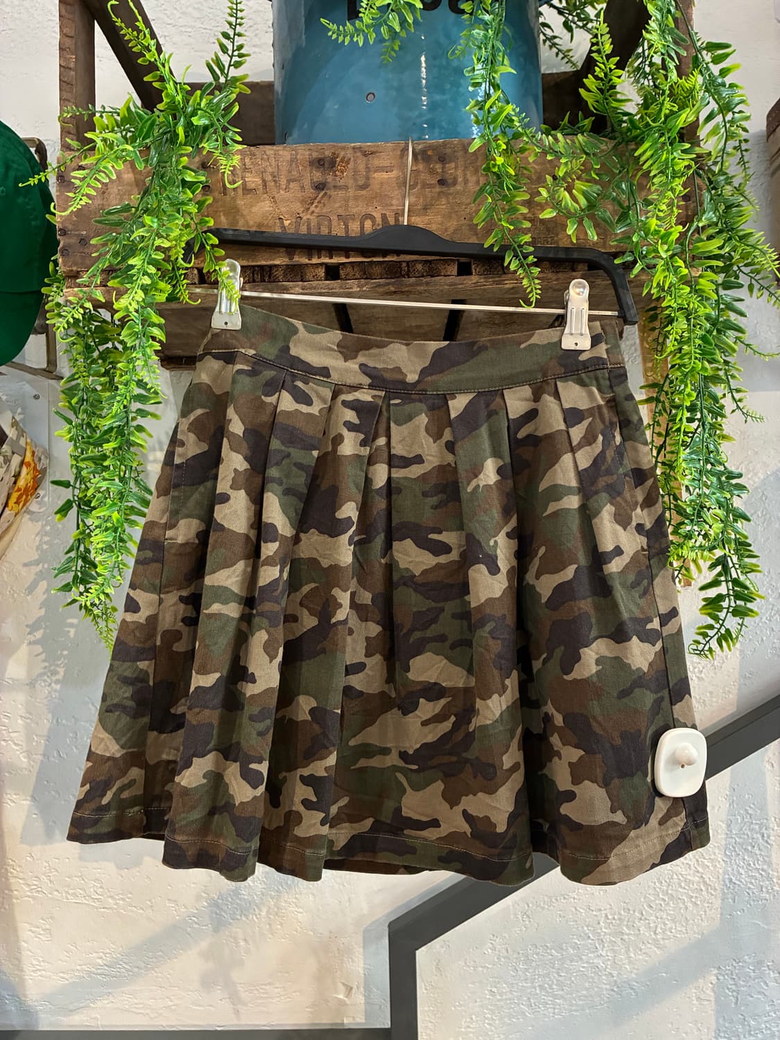 빈티지 타미힐피거 카모 카키 브라운 너드 코디세트 상품이미지5