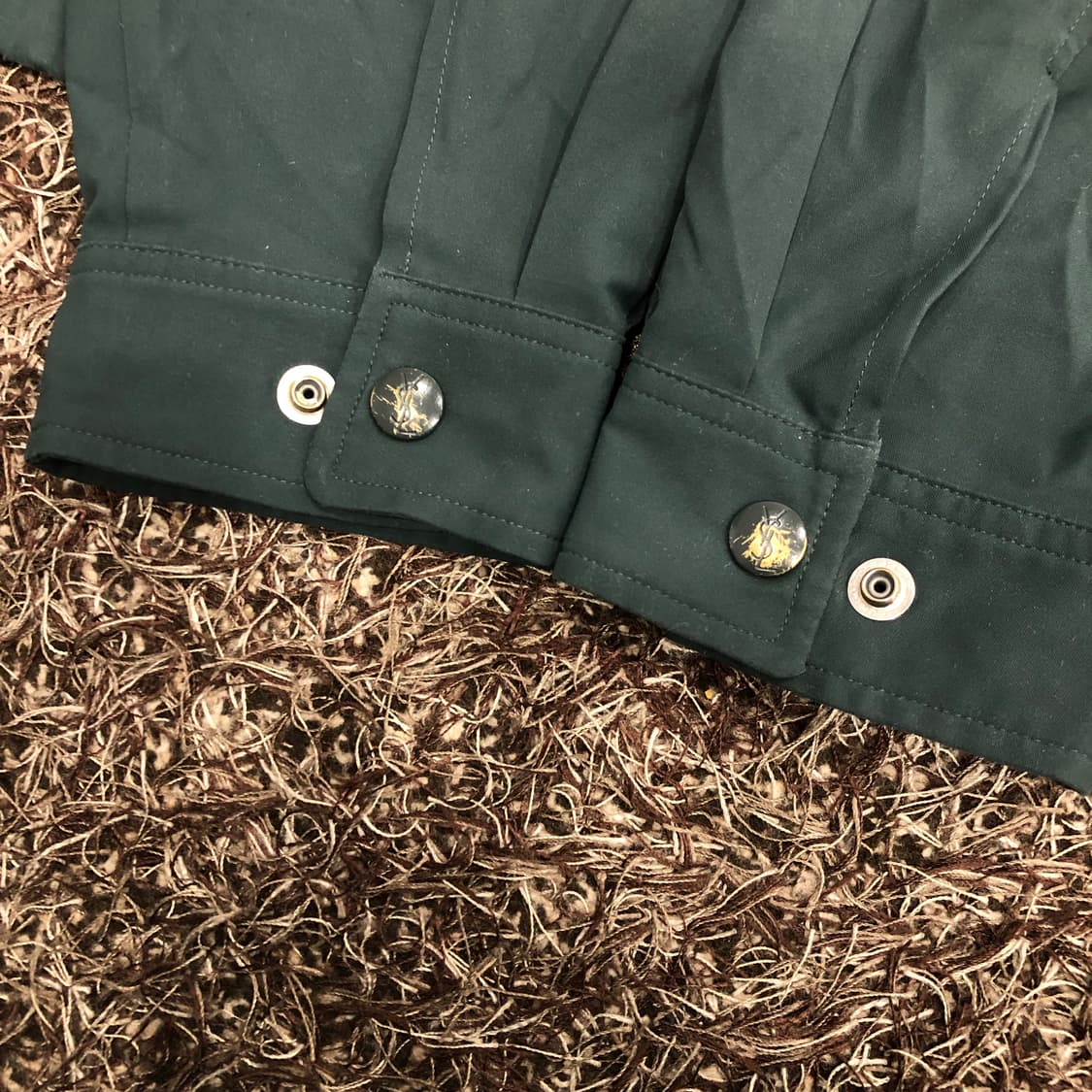 입생로랑 아카이브 폴리쉘 블루종 자켓  상품이미지3