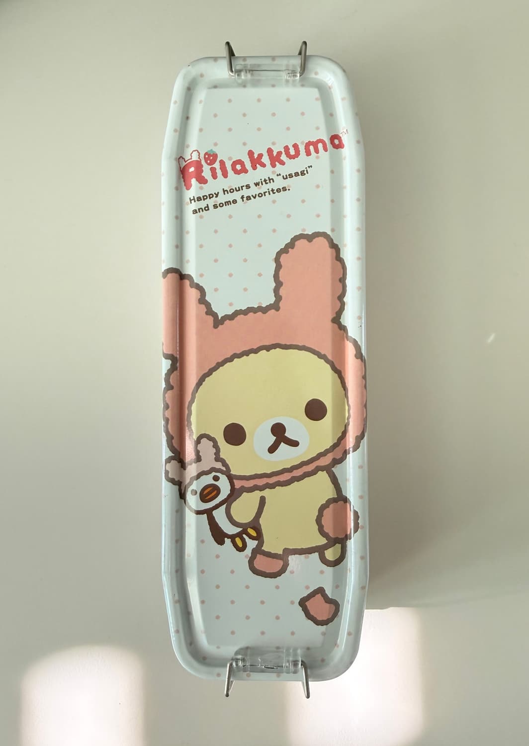 산엑스 고전 리락쿠마 3단 틴케이스 필통 상품이미지1