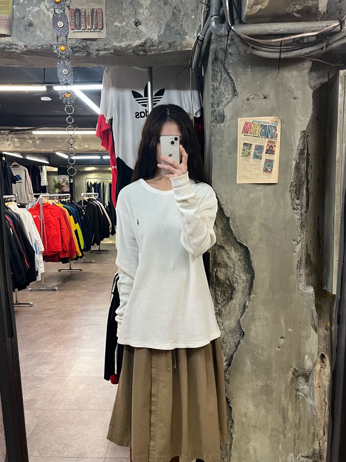 폴로 랄프로렌 와플티 화이트 XL #csz1979 상품이미지2