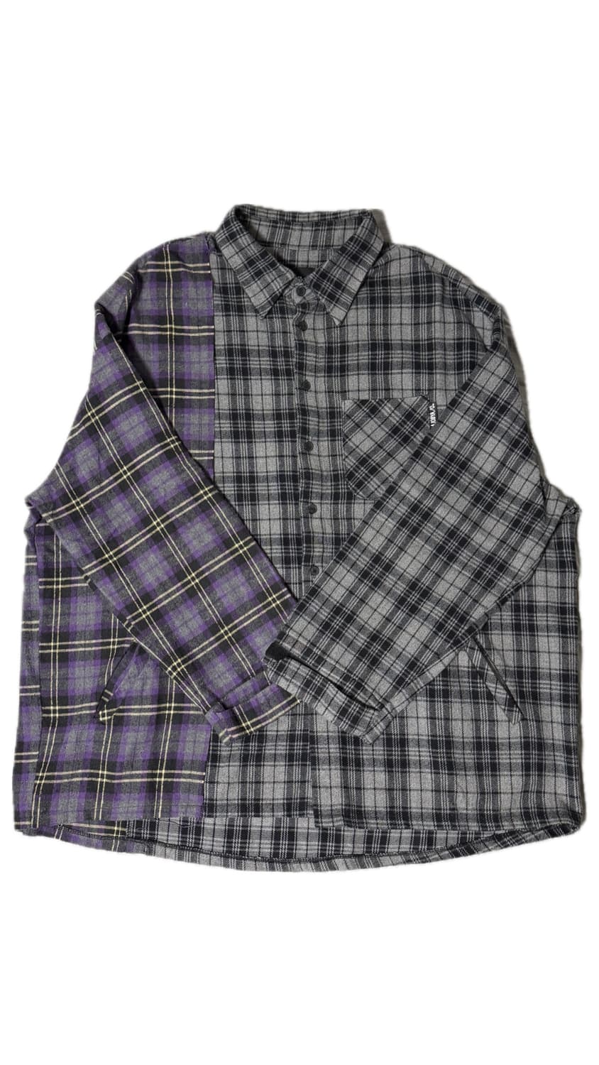 아조바이아조 투폴드 체크셔츠 상품이미지2