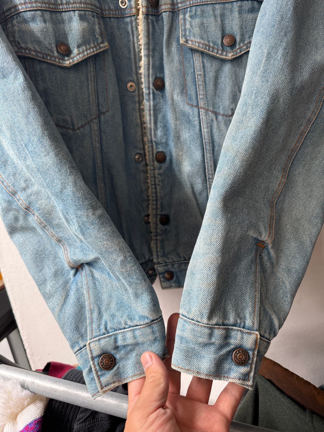 90s~00s 에드윈 보아 데님자켓 L 상품이미지6