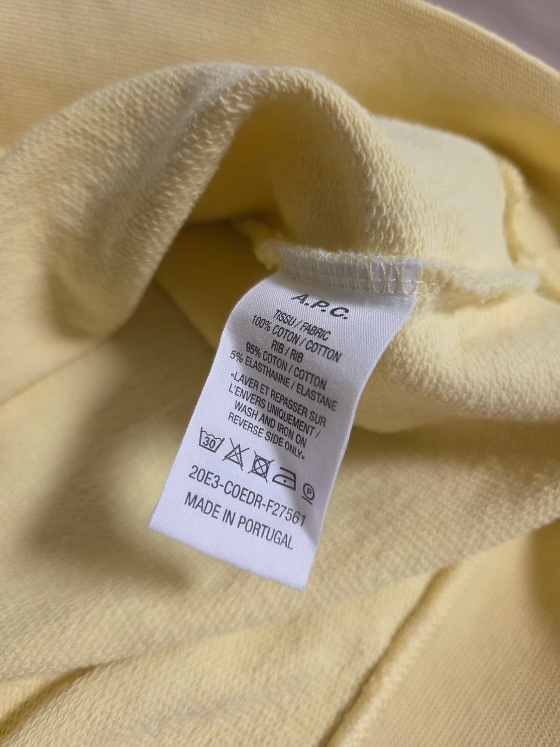 A.P.C. 아페쎄 여성 맨투맨 S 상품이미지4