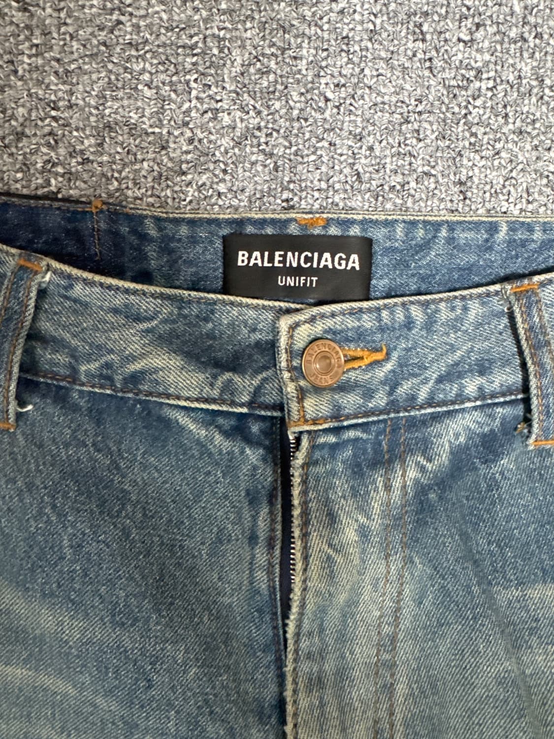 [S]발렌시아가 카모 슬래쉬 데님 팬츠 상품이미지2