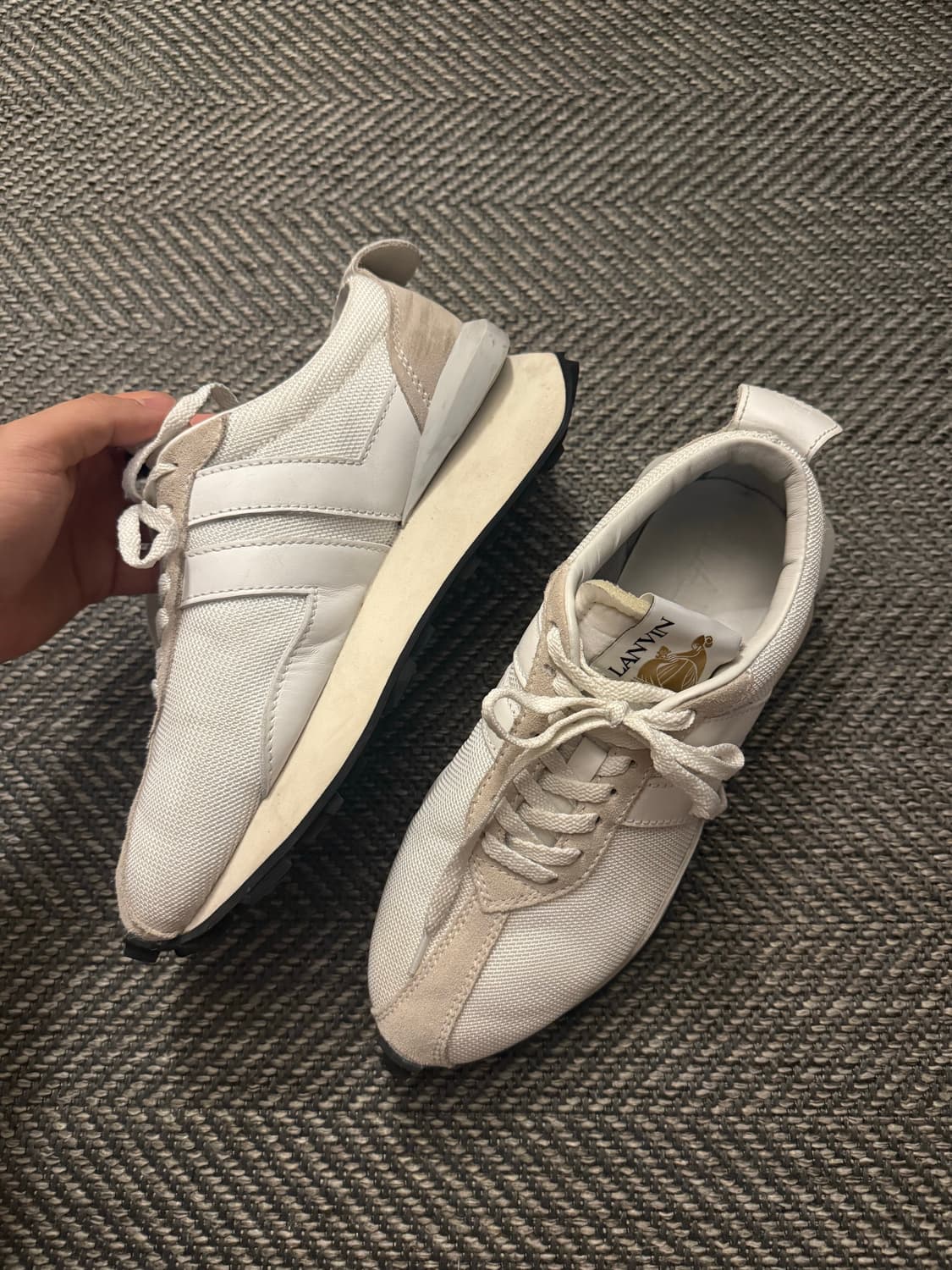 랑방 22SS 범퍼 메쉬 스니커즈 39 사이즈 상품이미지1