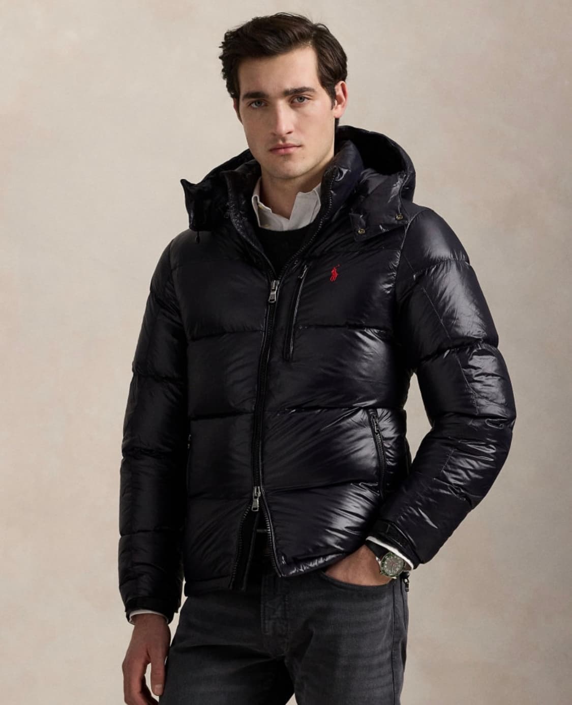 [새상품] S M 재입고 완료 폴로 유광패딩 상품이미지4