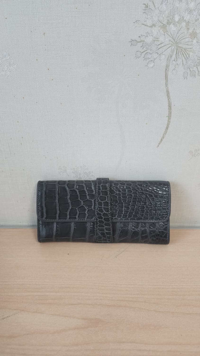 리얼 크로커다일 가죽 장지갑 상품이미지1