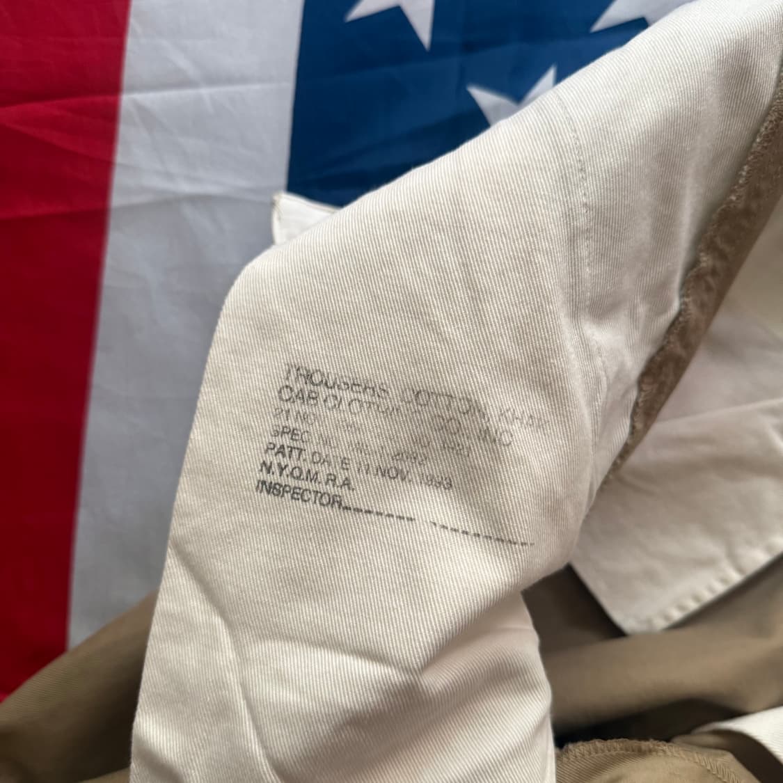 [32] 90s  캡클로딩 치노 오피서반바지 상품이미지4