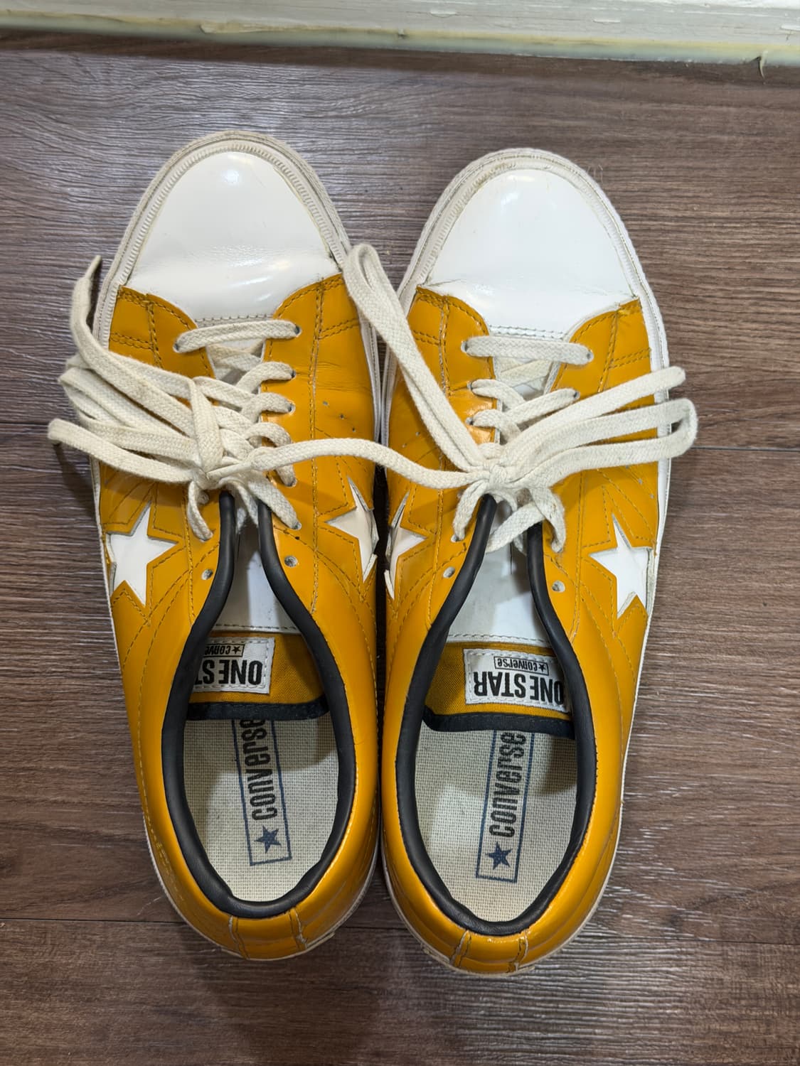 컨버스 원스타 레더 옐로우 280mm  상품이미지1