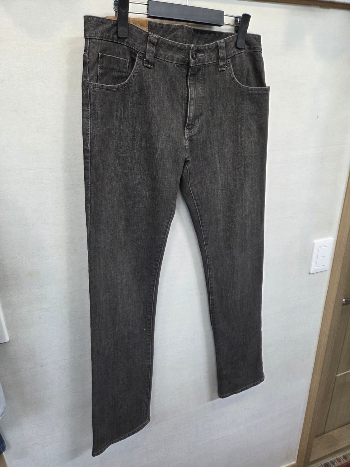 반스 흑청 데님팬츠 32 슬림 상품이미지6