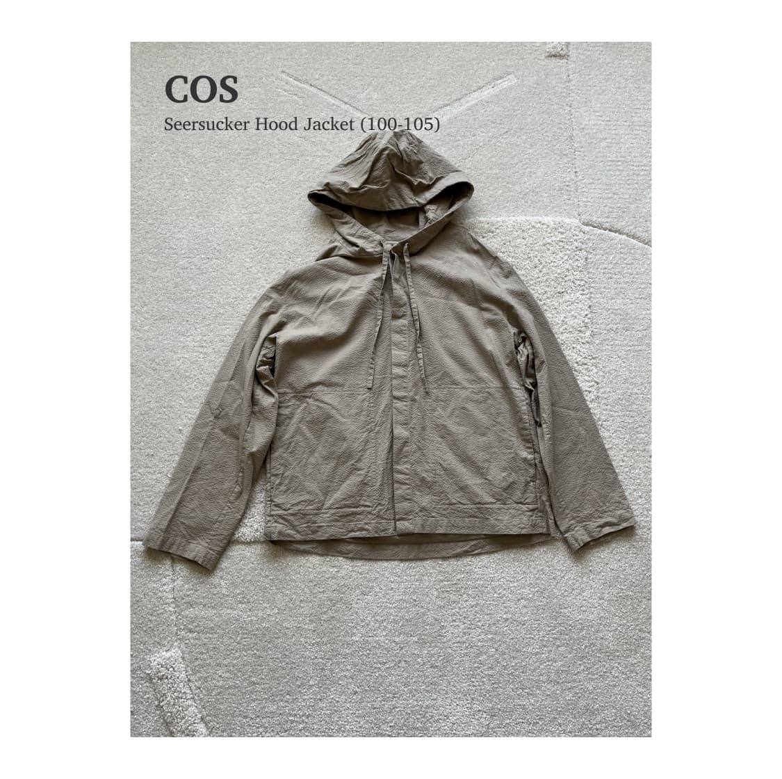 코스 시어서커 후드 자켓 (100-105) 상품이미지1