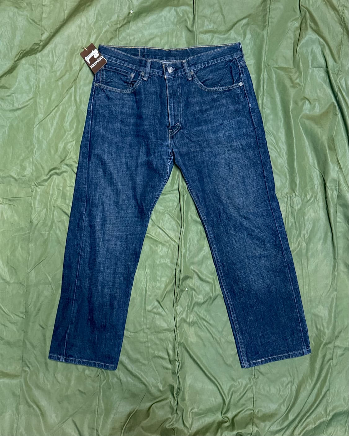 리바이스 505 레귤러핏 데님 팬츠 34 상품이미지1