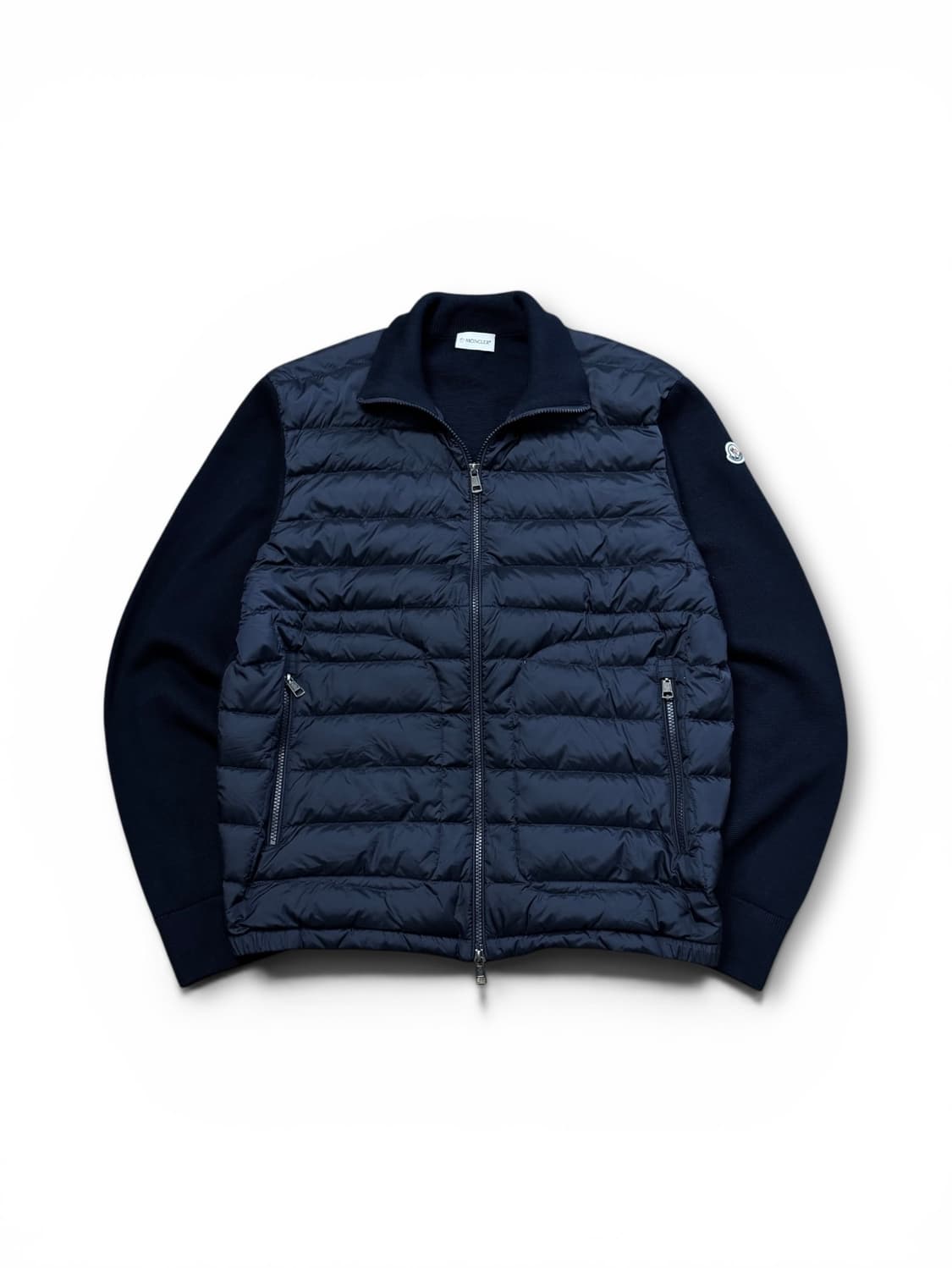 몽클레르 투웨이 집업 니트 패딩 상품이미지1