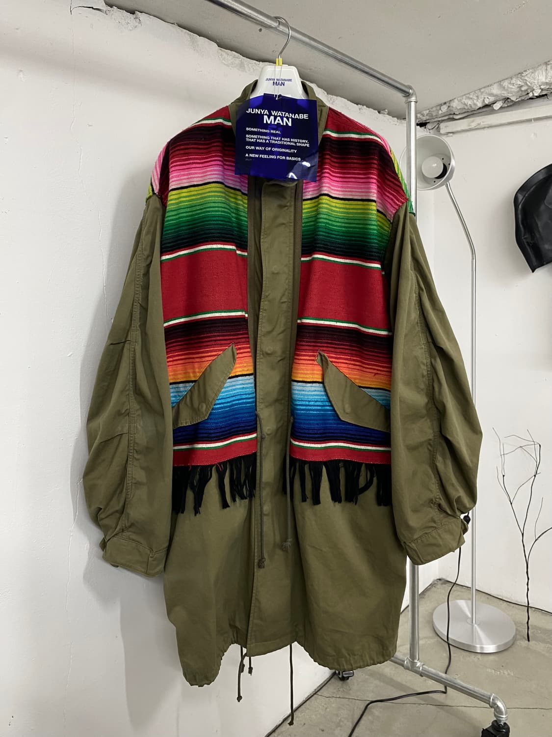 준야와타나베 22FW 자미로콰이 M-65 피쉬테일 파카 상품이미지1