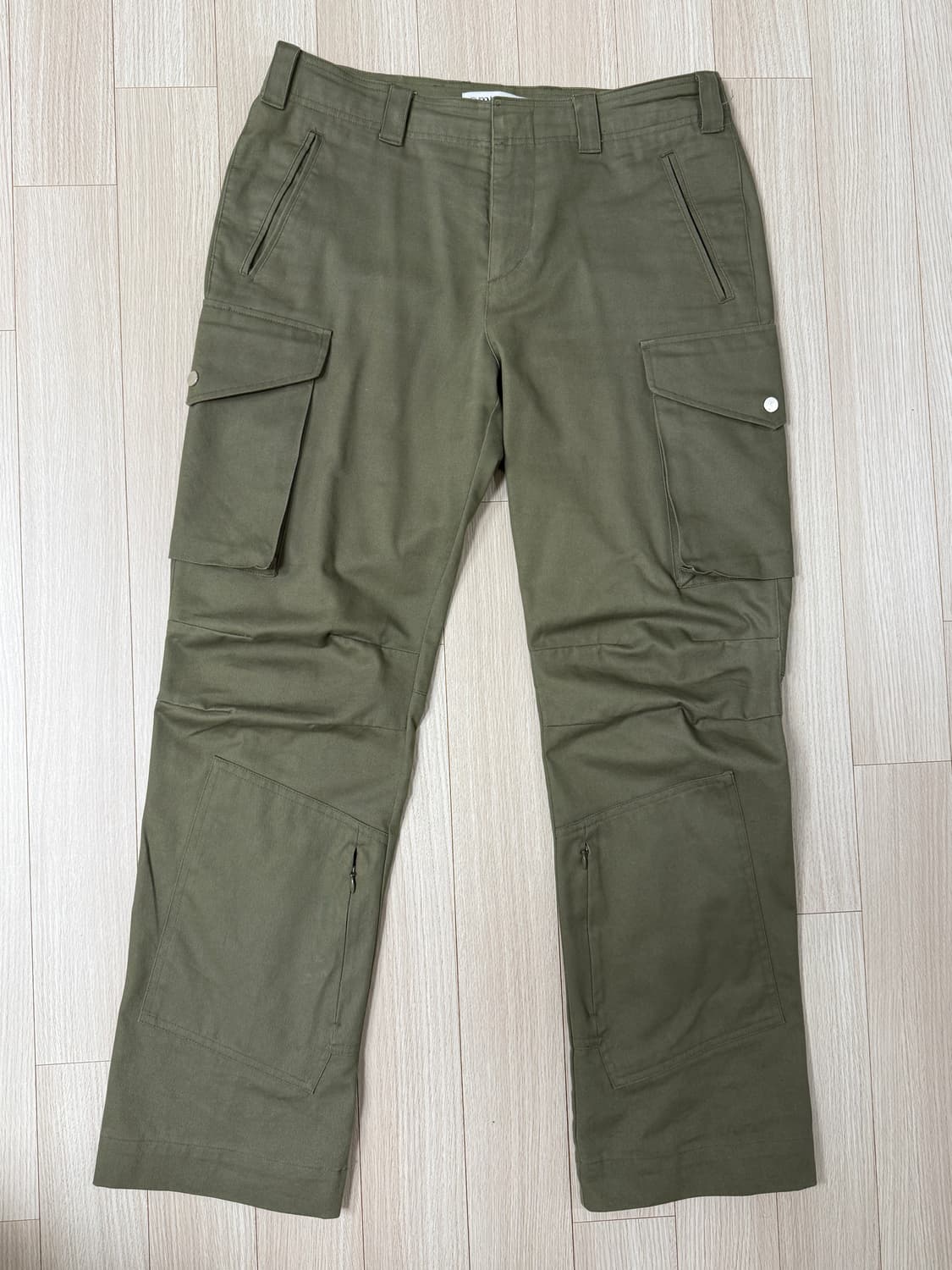 cmmawear 커마웨어 백지퍼 카고팬츠 L 상품이미지3