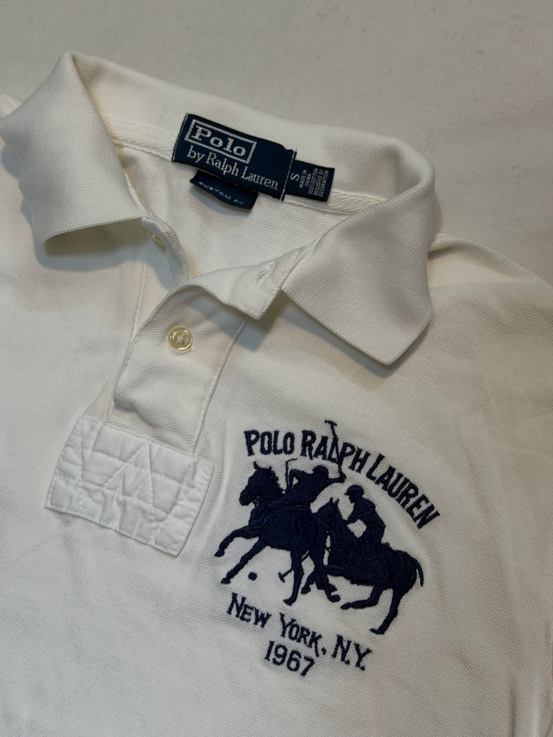 폴로 랄프로렌 빅포니 키프키프 카라티 화이트 상품이미지2