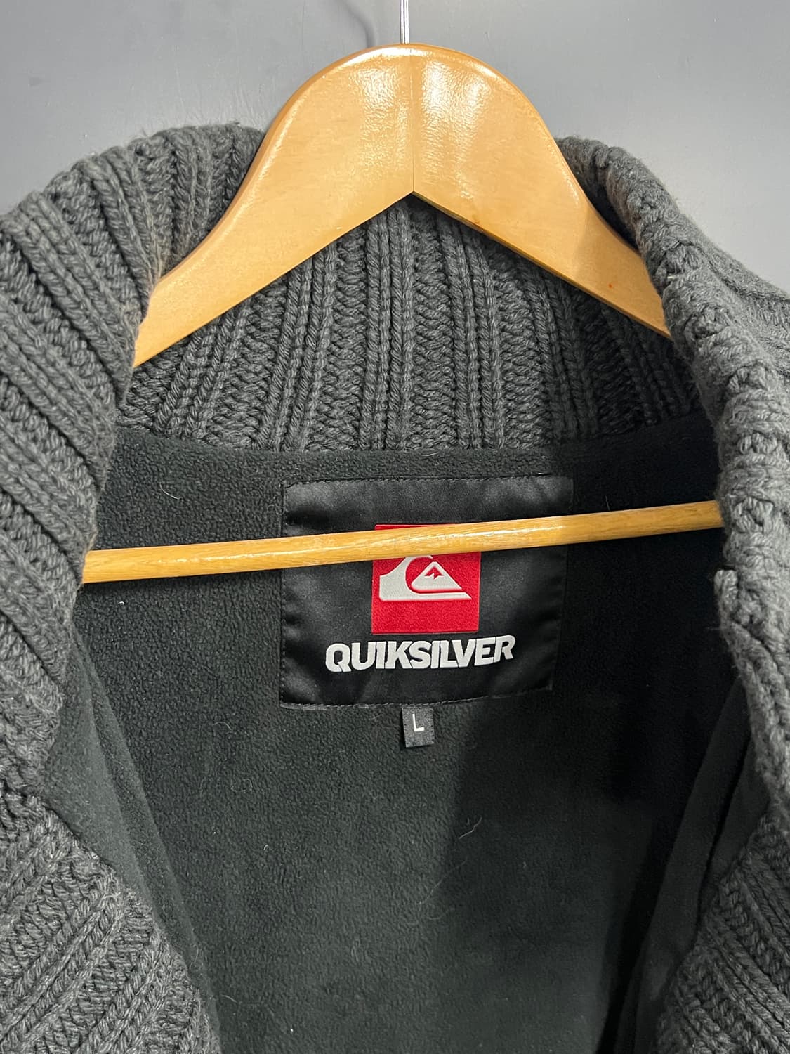 Quiksilver 퀵실버 오아시스 노르딕 패턴 코위찬 니트 가디건 상품이미지4
