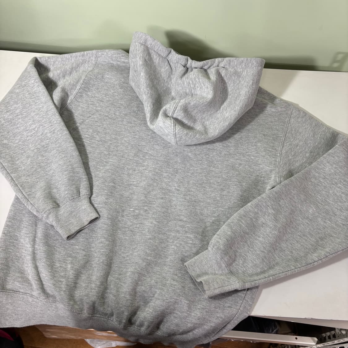 S 95 PRAIRIE MOUNTAIN 그레이 나사로고 후드티 상품이미지3