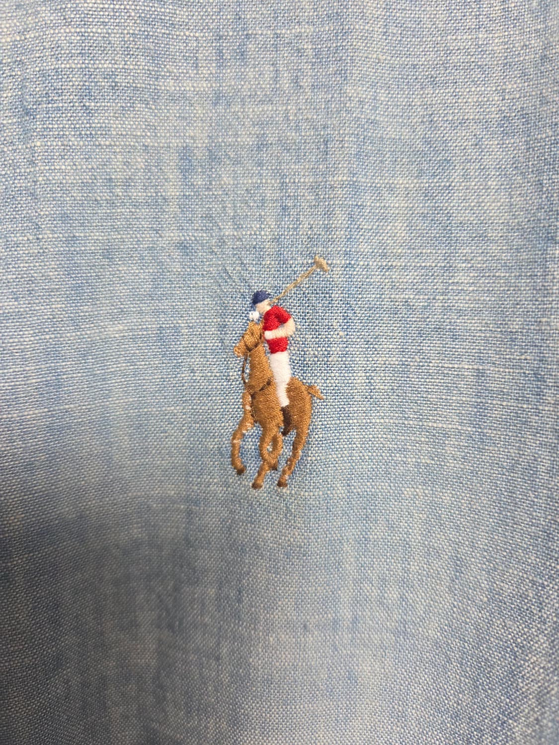 베이포트 인디고 샴브레이 재킷 상품이미지4