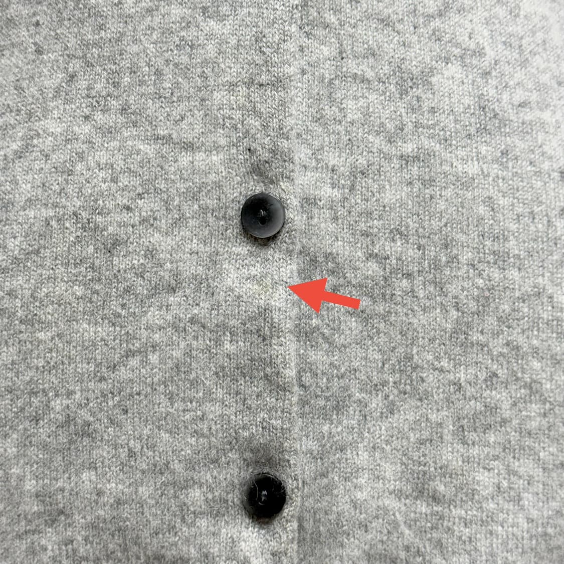 [캐시미어 100%] 유니클로 그레이 가디건 S 상품이미지4