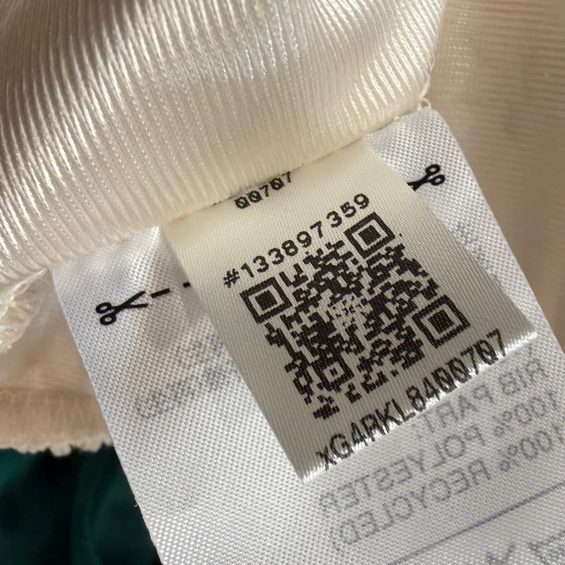 아디다스 SST 원더 화이트 그린 트랙탑 져지 상품이미지5