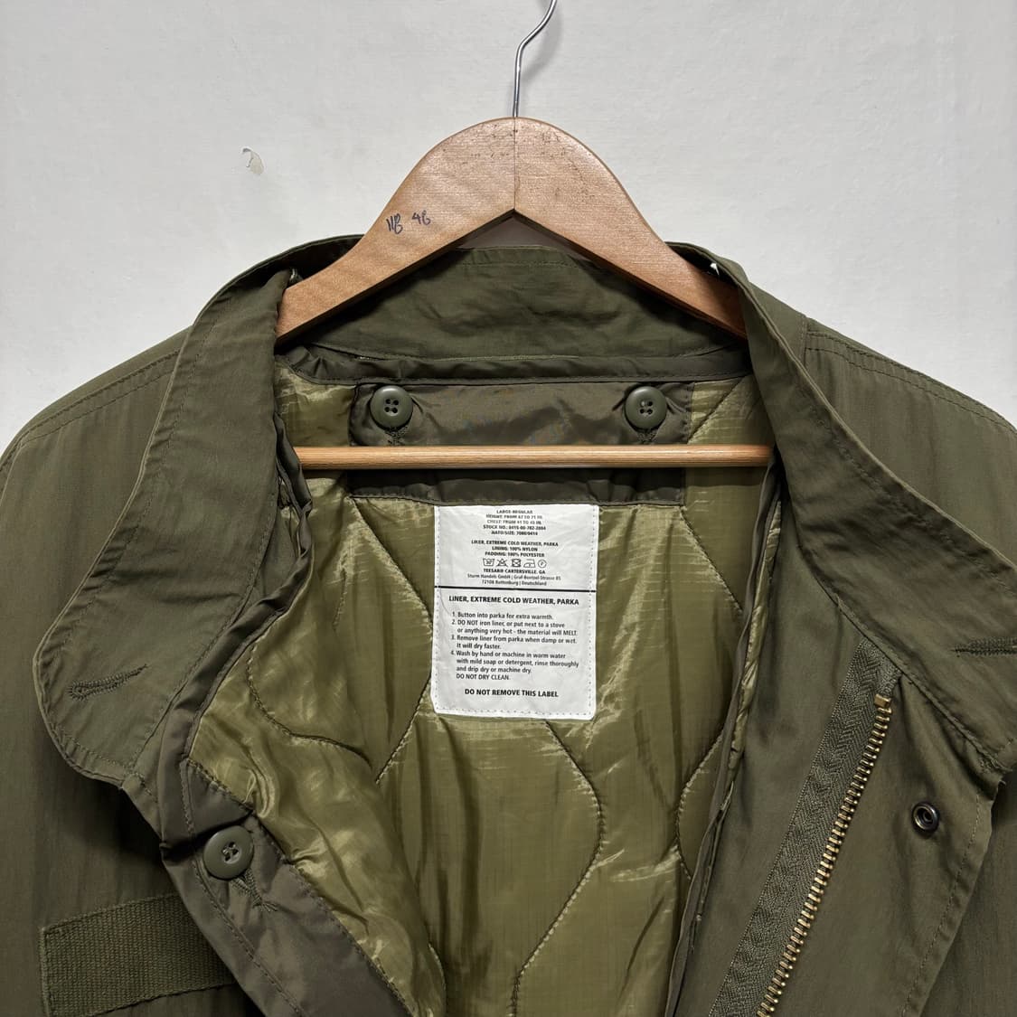 밀텍 m65 피쉬테일 파카 상품이미지3