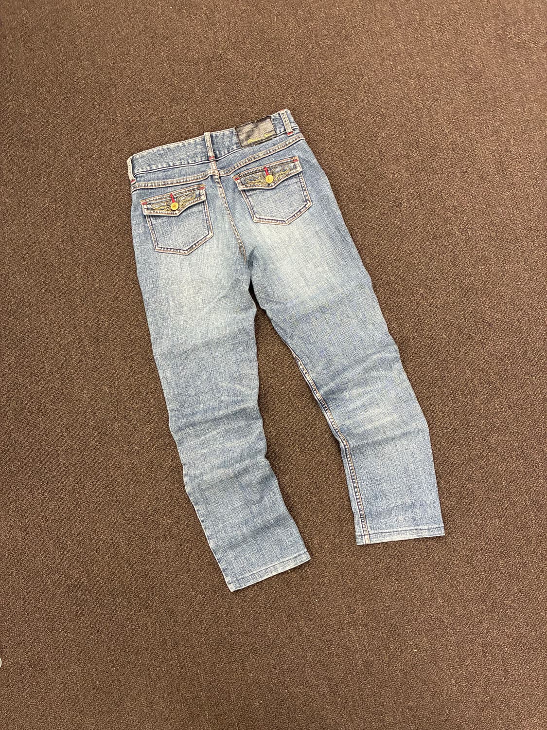 67)Precious Jeans 빈티지 여성 포켓 자수 데님팬츠 상품이미지7
