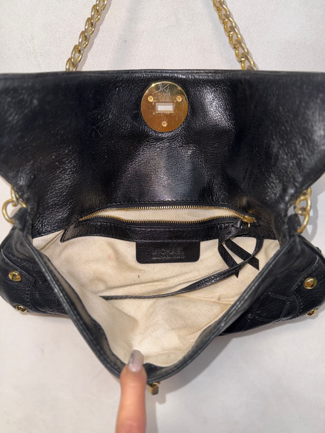 Michael Kors black mini chain 숄더백 상품이미지7