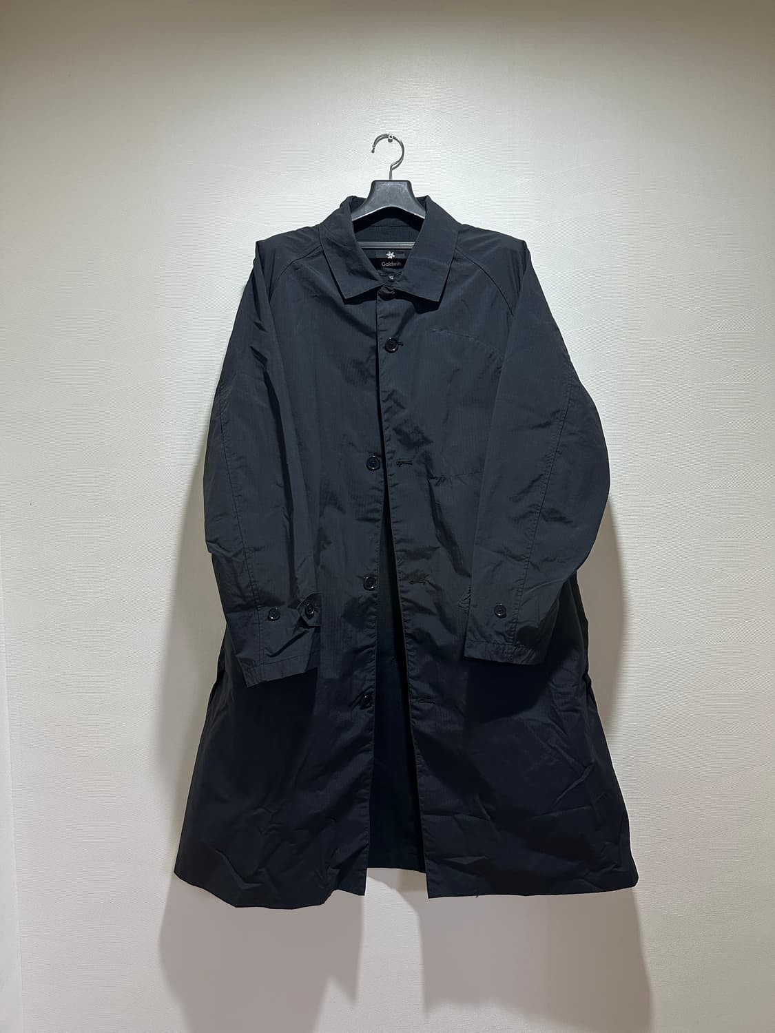 [XL] 골드윈 볼 카라 코트 블랙 상품이미지7