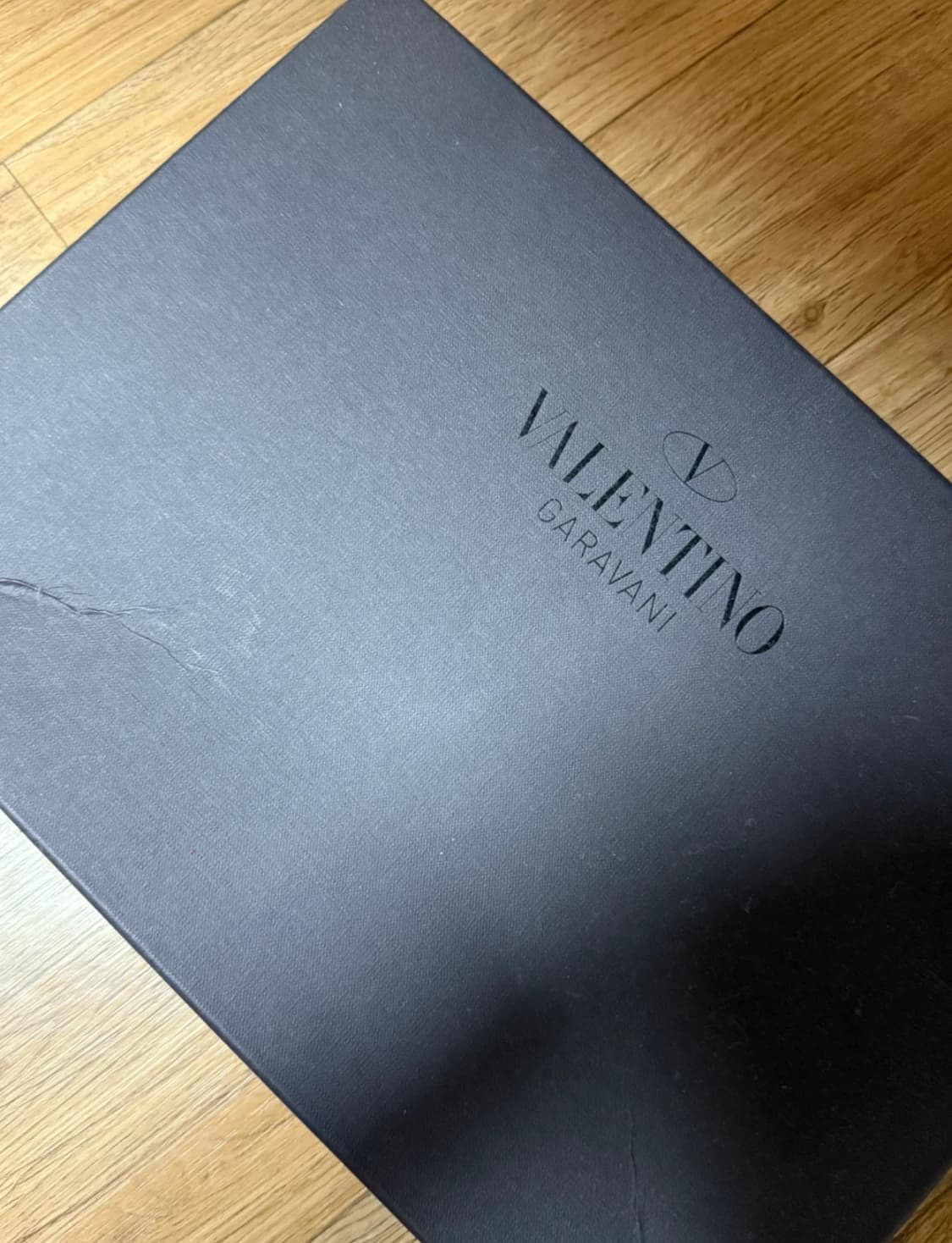 발렌티노 VLTN 로고 레더 클러치 블랙 Valentino 상품이미지5