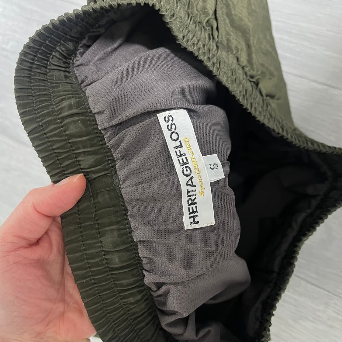 헤리티지플로스 나일론 쇼츠 밀리터리 그린 S 상품이미지3