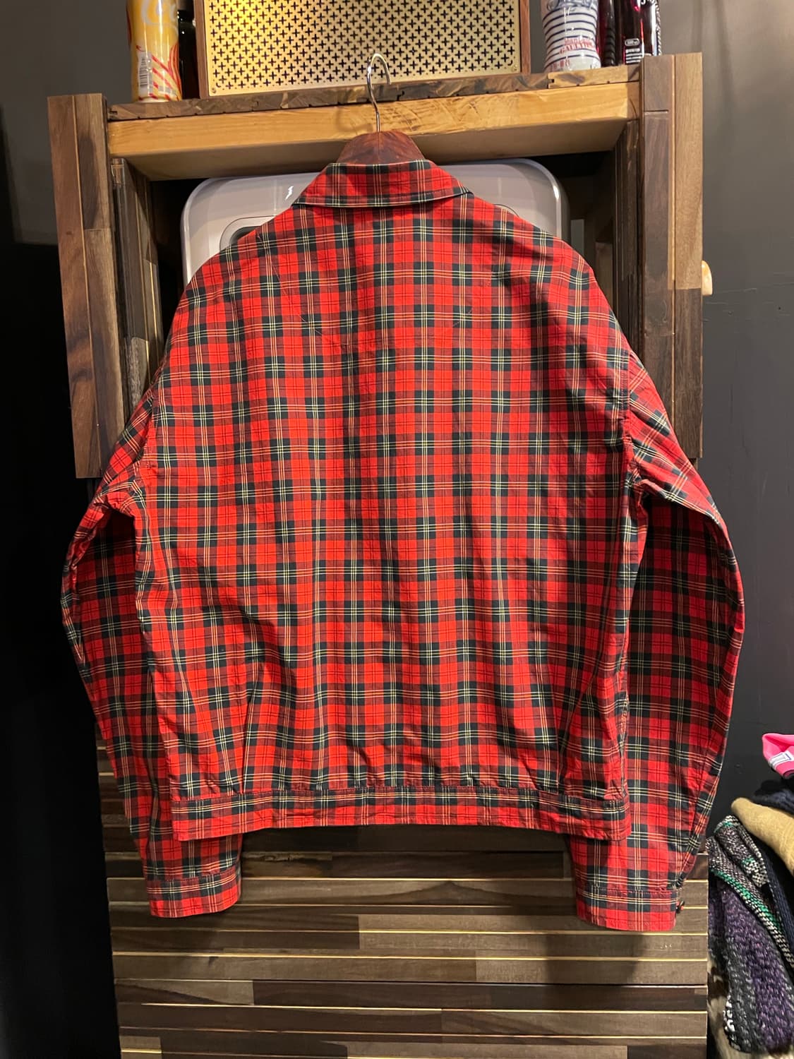 폴로 체크집업 자켓 상품이미지5