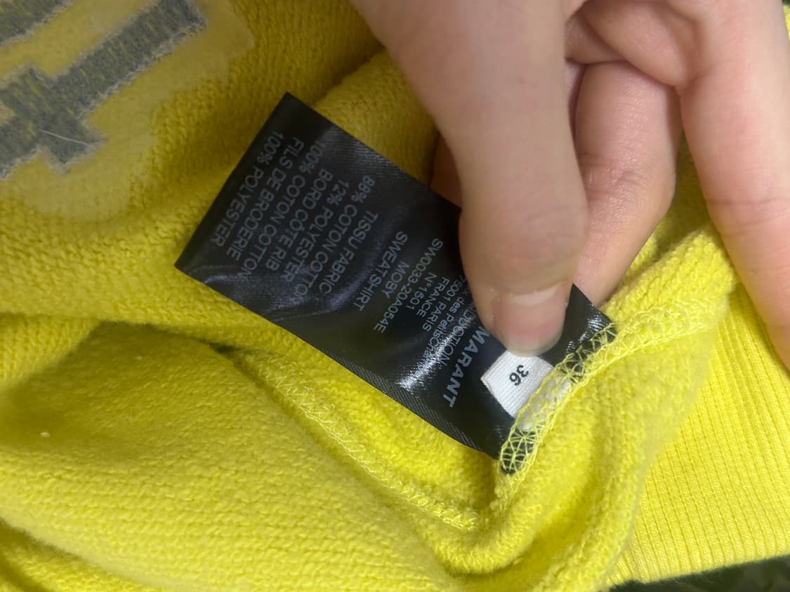 이자벨마랑 모비 로고 맨투맨 상품이미지4