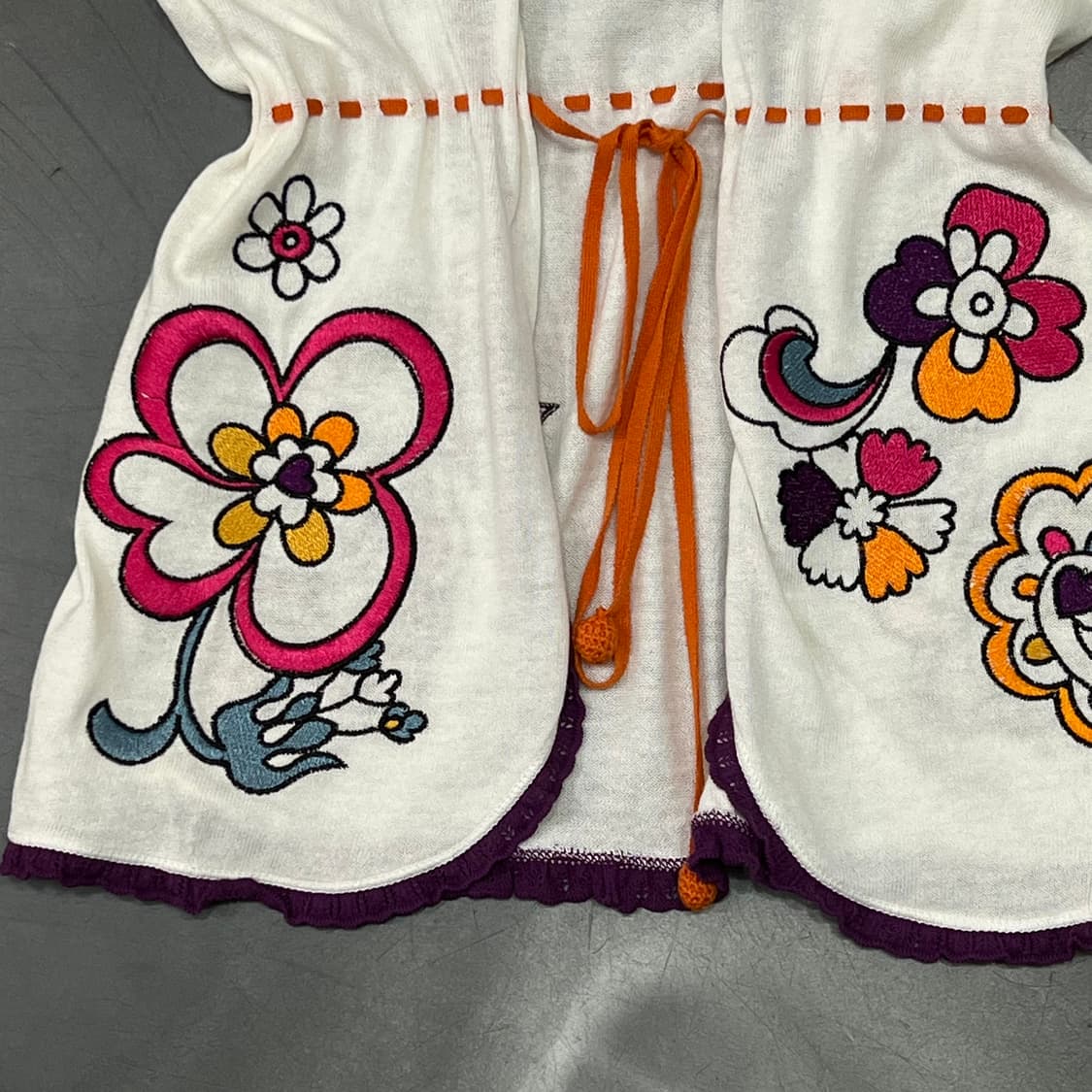  모스키노 자수 레이스 하프 가디건 y16328 상품이미지4