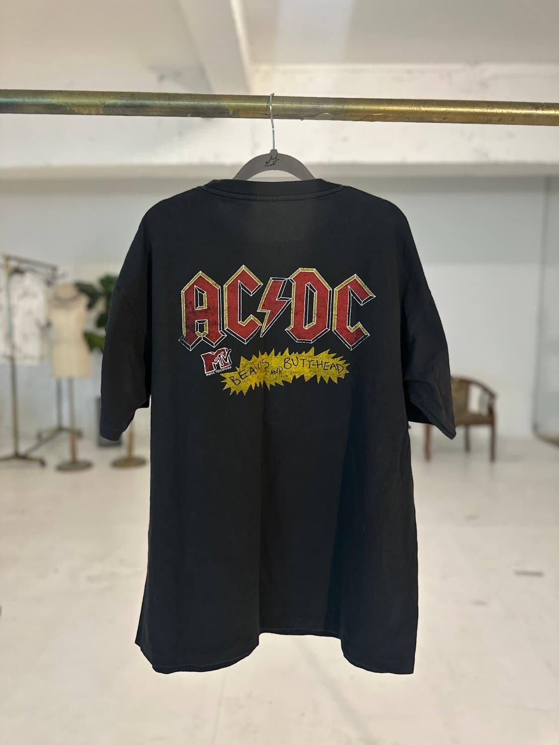 빈티지 밴드티 락티 acdc 비비스 벗헤드 상품이미지3