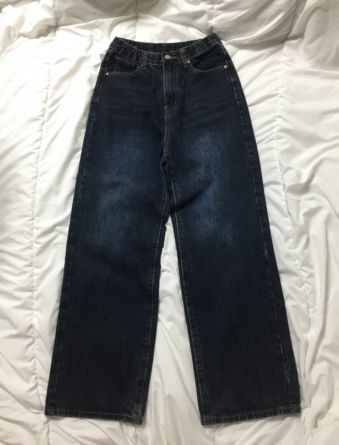 빈티지 진청 워싱 데님 상품이미지2