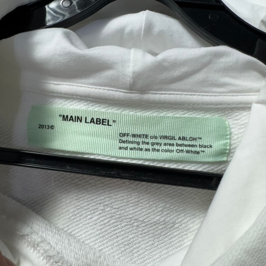 오프화이트 플라워 19ss 후드티 상품이미지6