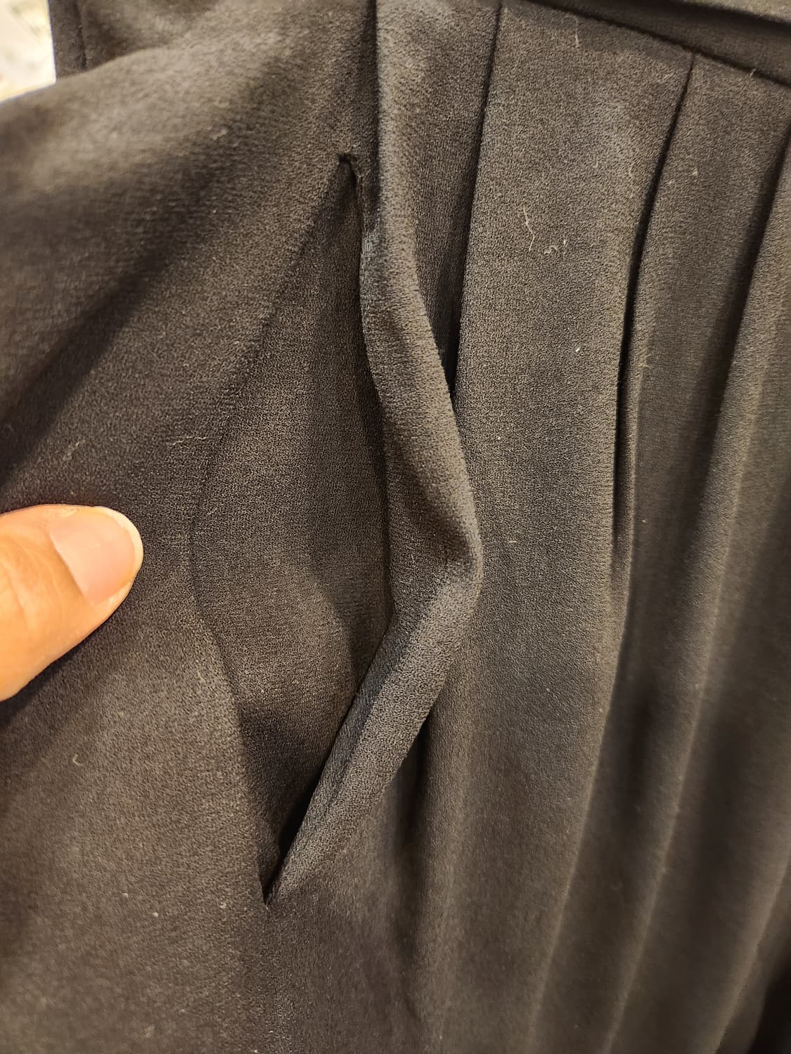 타임 블랙 팬츠 상품이미지4